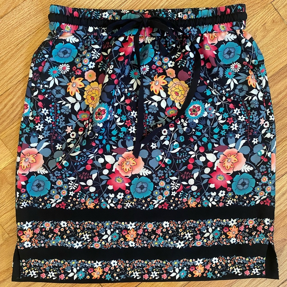 LOFT • Floral Skirt
